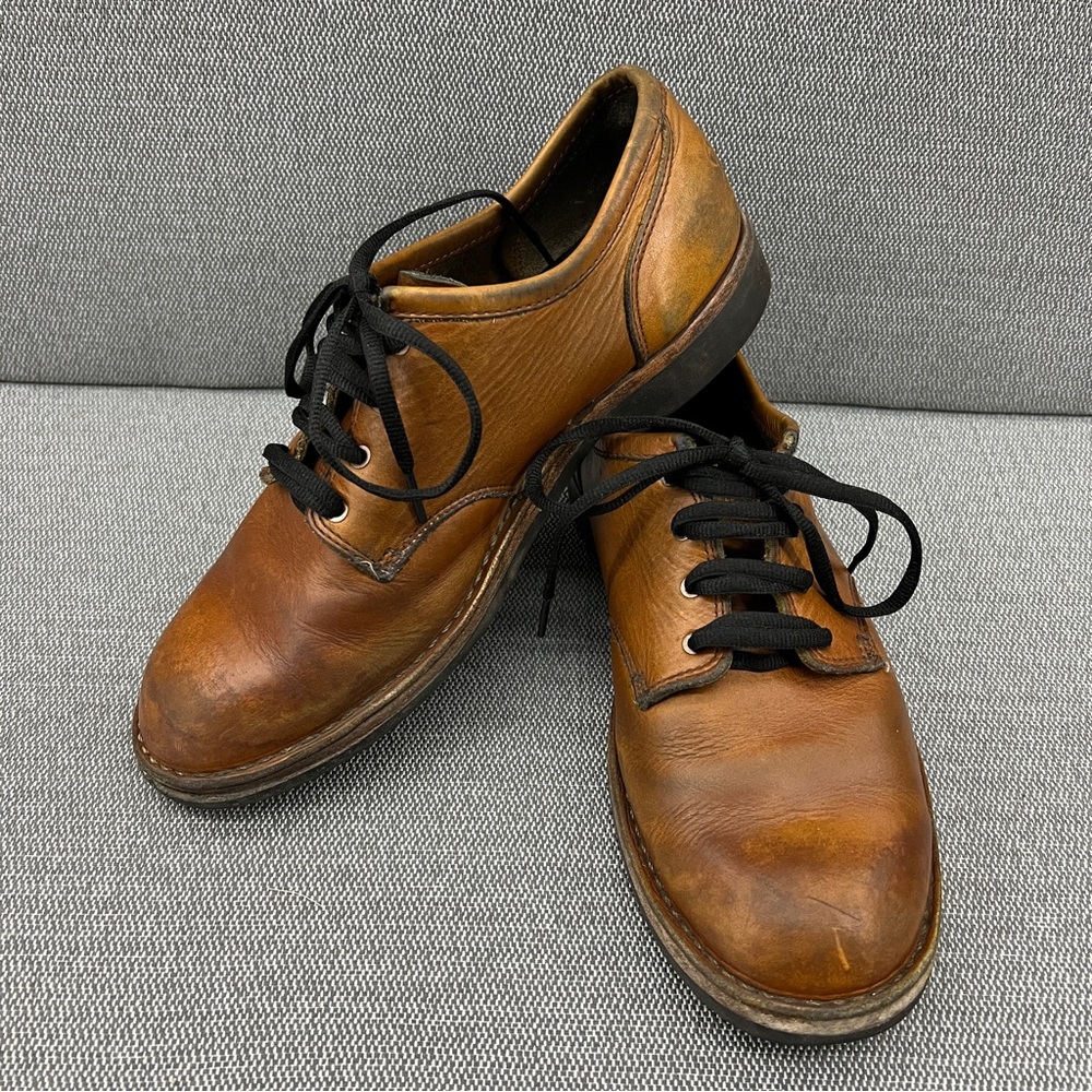 Danger Mt.Tabor 643 Harvest Brown Men’s EE Leather Oxford Shoes‎ Size 9